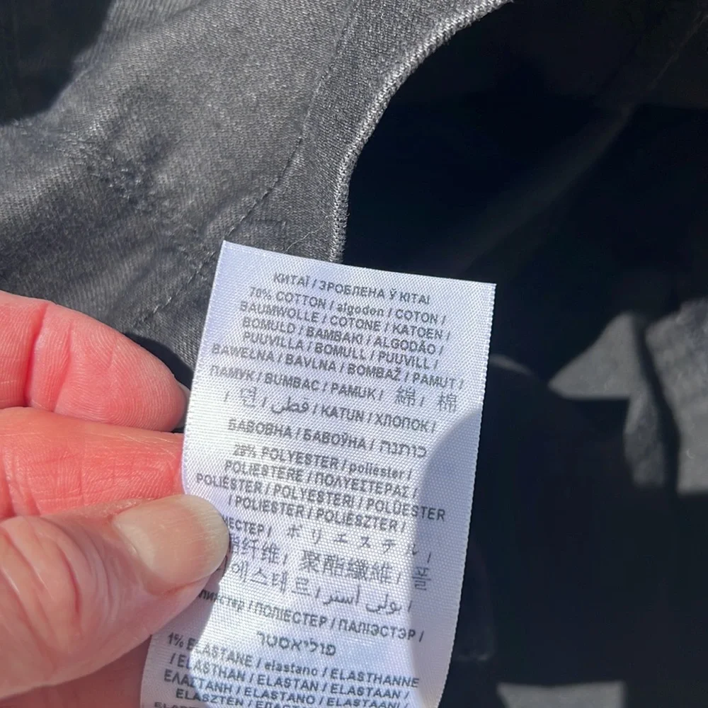 NWT Guess Tamara Black Denim Bandage Mini Dress Size Xs - Picture 8 of 10